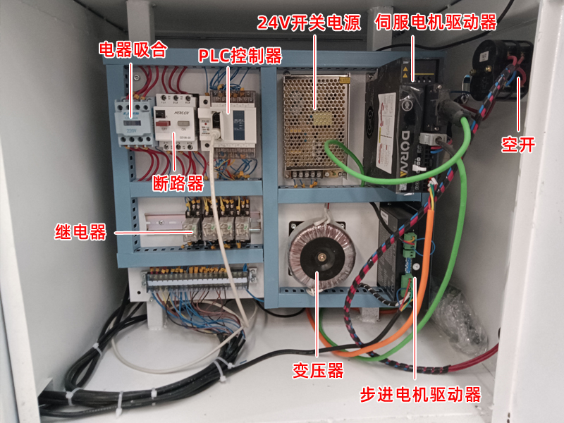 好美數(shù)控鋁型材自動切割機結(jié)構(gòu)之電控系統(tǒng)